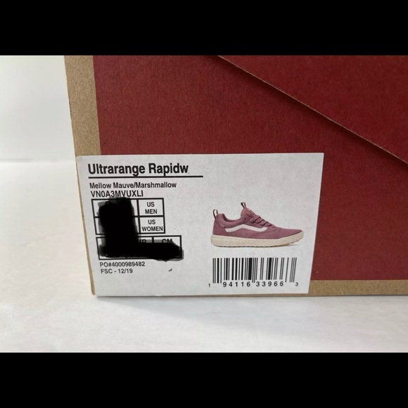 Vans UltraRange Rapidweld Mellow Mauve Sneakers - Picture 7 of 8